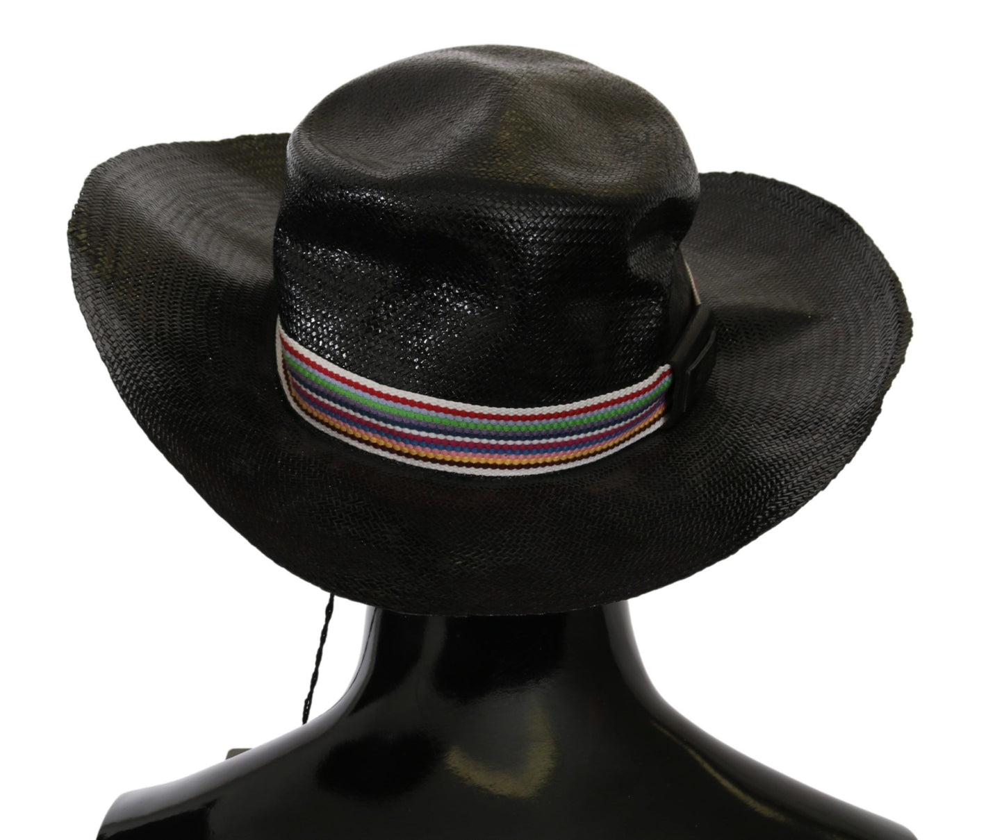 의상 National Black Wide Brim Cowboy Solid Hat