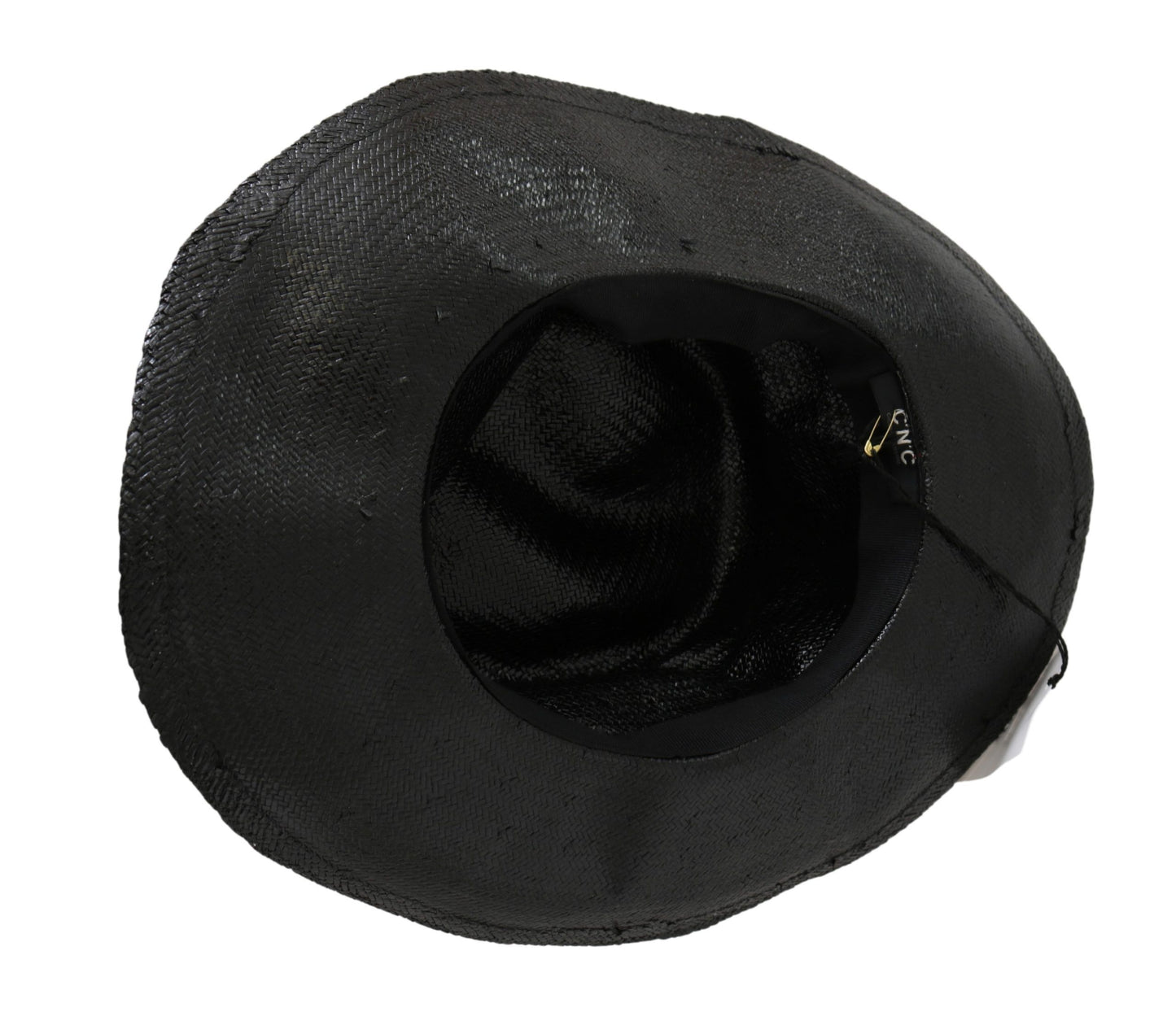 의상 National Black Wide Brim Cowboy Solid Hat