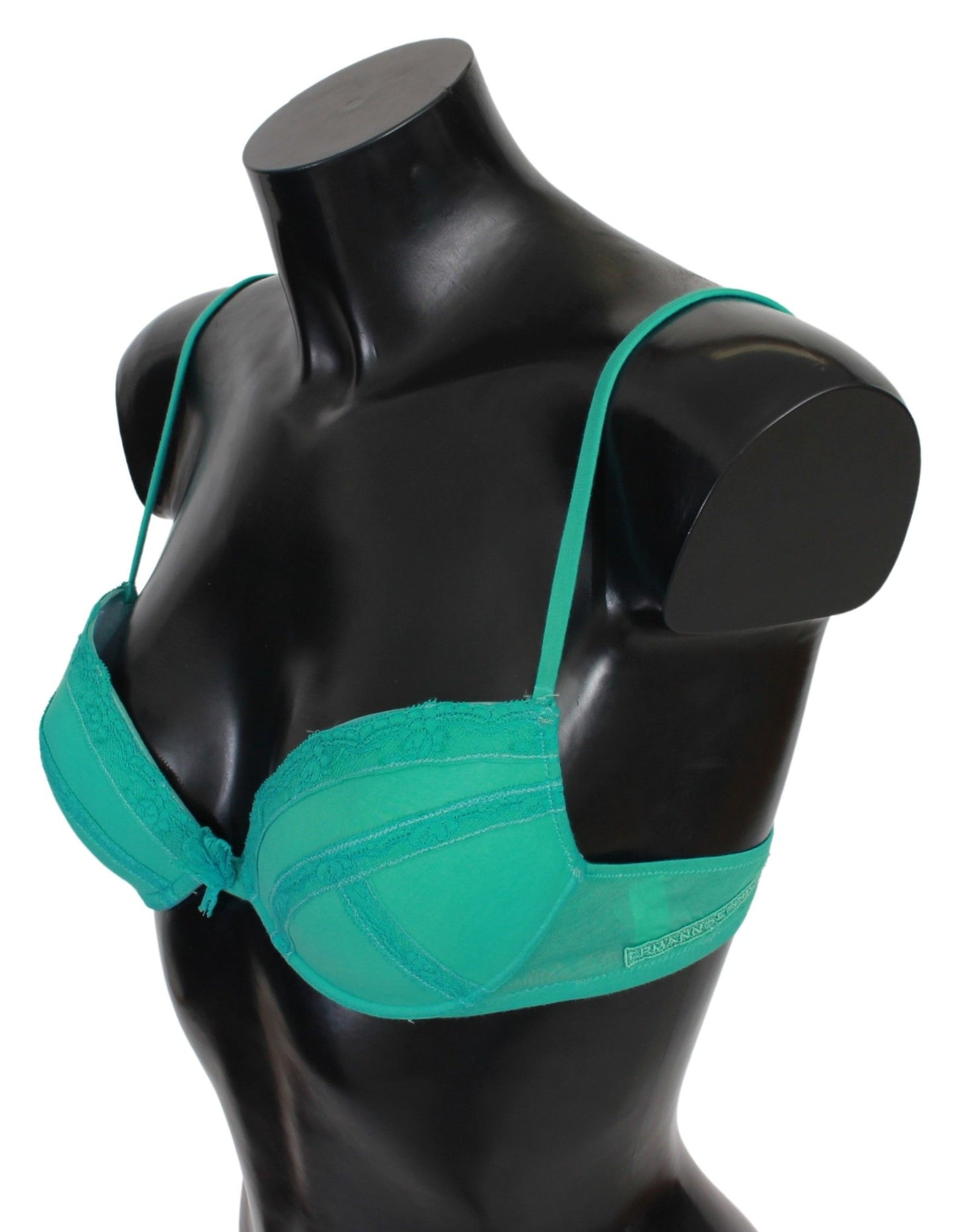 Ermanno Scervino Green Push Up Bra 100%면 속옷