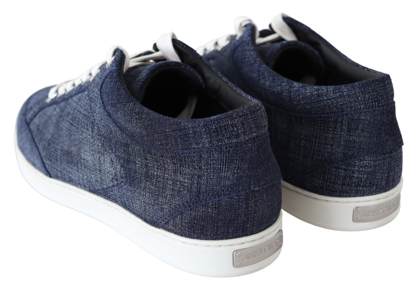 Jimmy Choo Miami Blue Denim-Sneaker