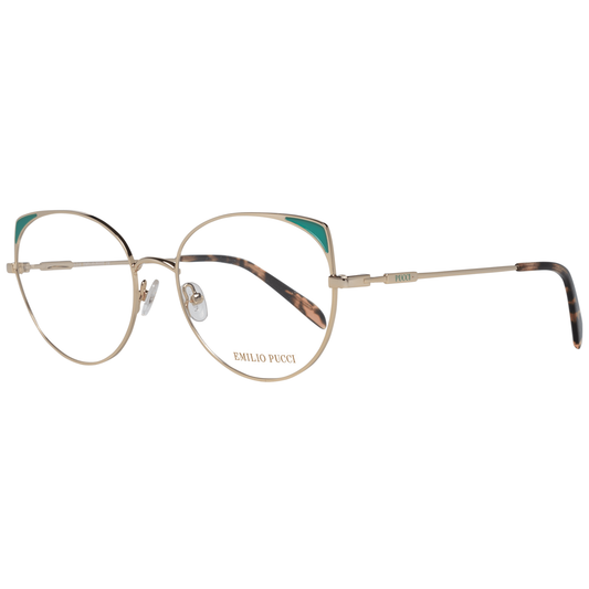 Emilio Pucci Gold Women Optical Frames