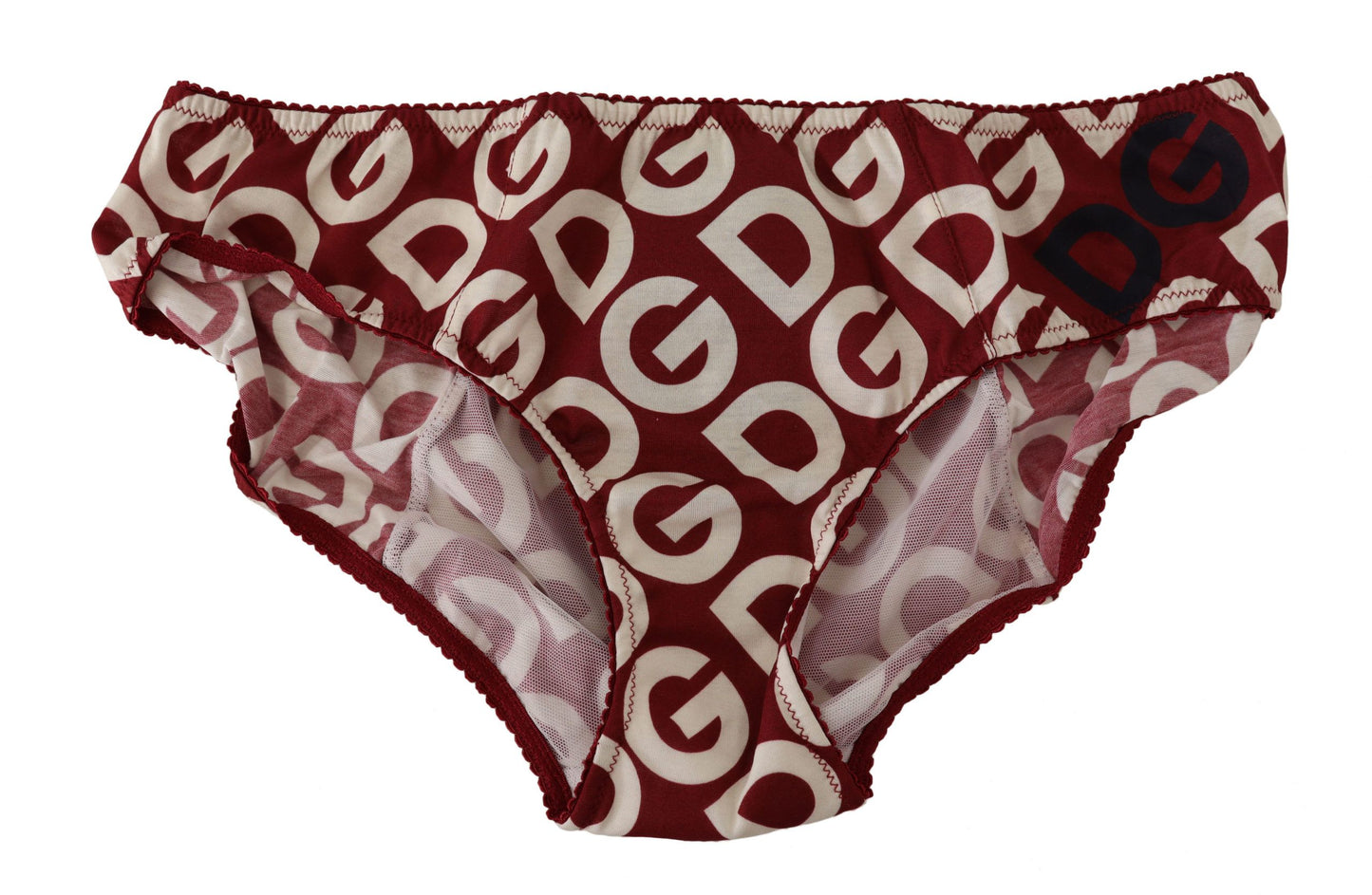 Dolce &amp; Gabbana Mehrfarbige Slip-Bottom-Unterwäsche mit DG-Logo-Print