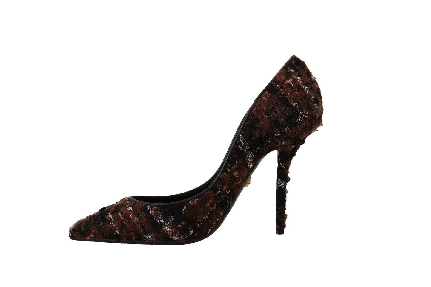 Dolce &amp; Gabbana Mehrfarbige, spitze Stiletto-Pumps aus Tweed