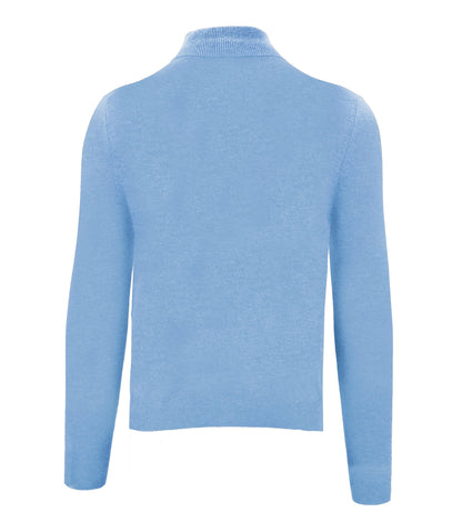 Malo Ice Blue Cashmere Men Sweater