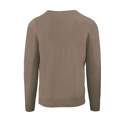 Malo Beige Cashmere Men Sweater