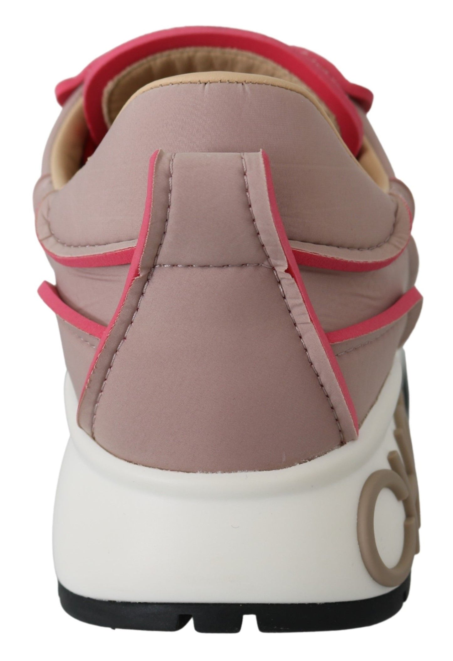 Jimmy Choo Ballet Pink und Red Raine Sneakers