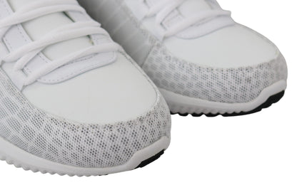 Plein Sport Adrian Sneakers aus weißem Polyester