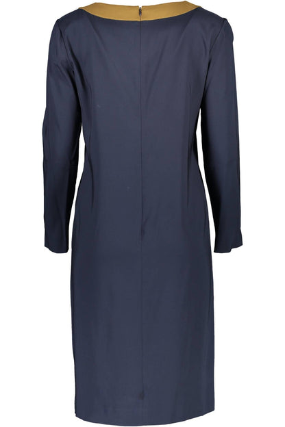 Gant Blue Viscose Women Dress