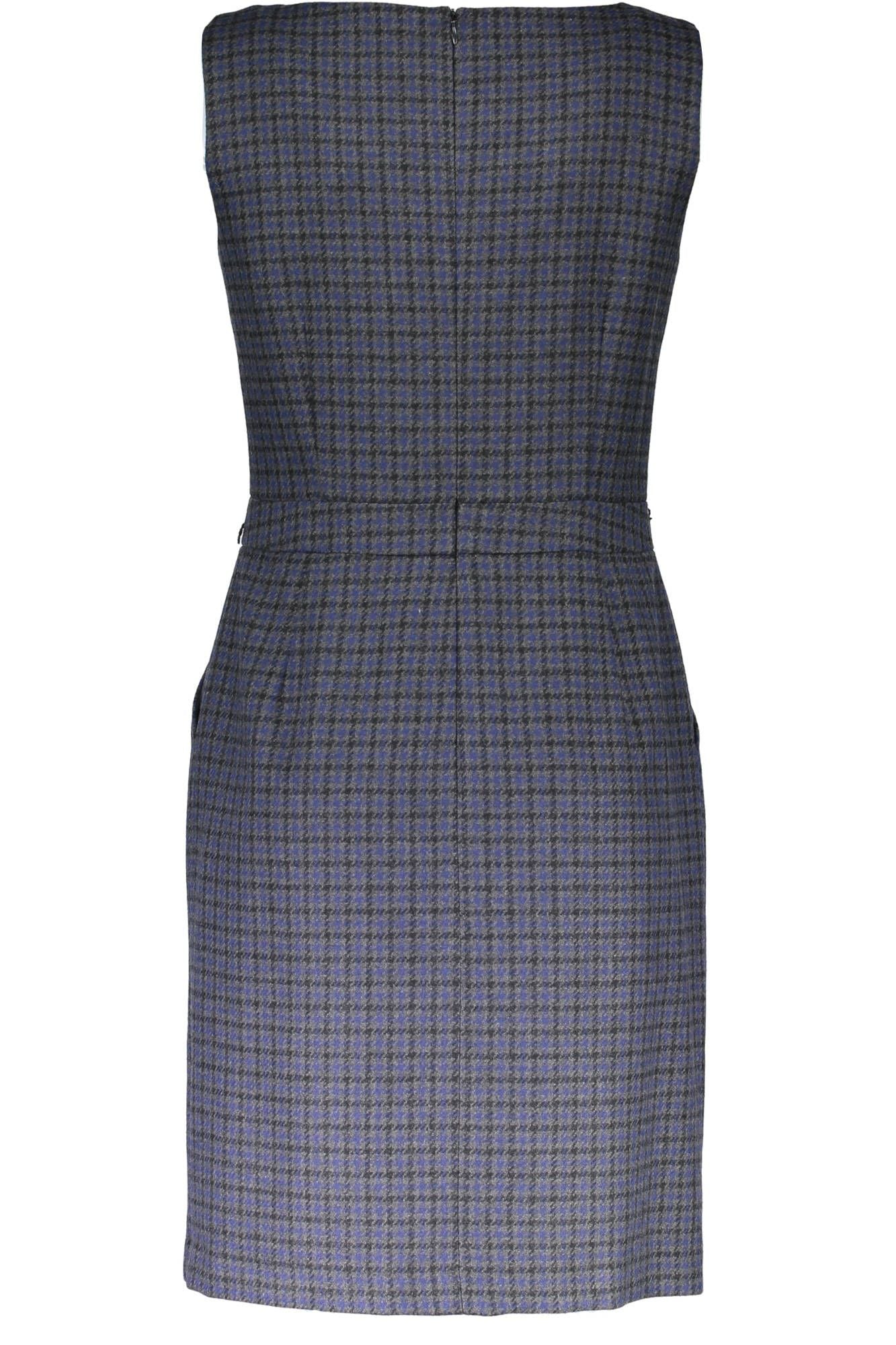 Gant Blue Wool Women Dress