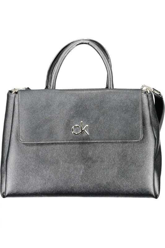 Calvin Klein Black Polyvinylchloride Women Handbag