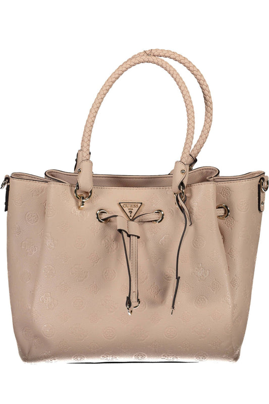 Guess Jeans Pink Polyethylene Women Handbag