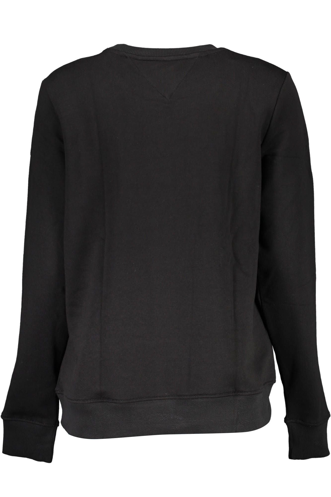 Tommy Hilfiger Black Cotton Women Sweater