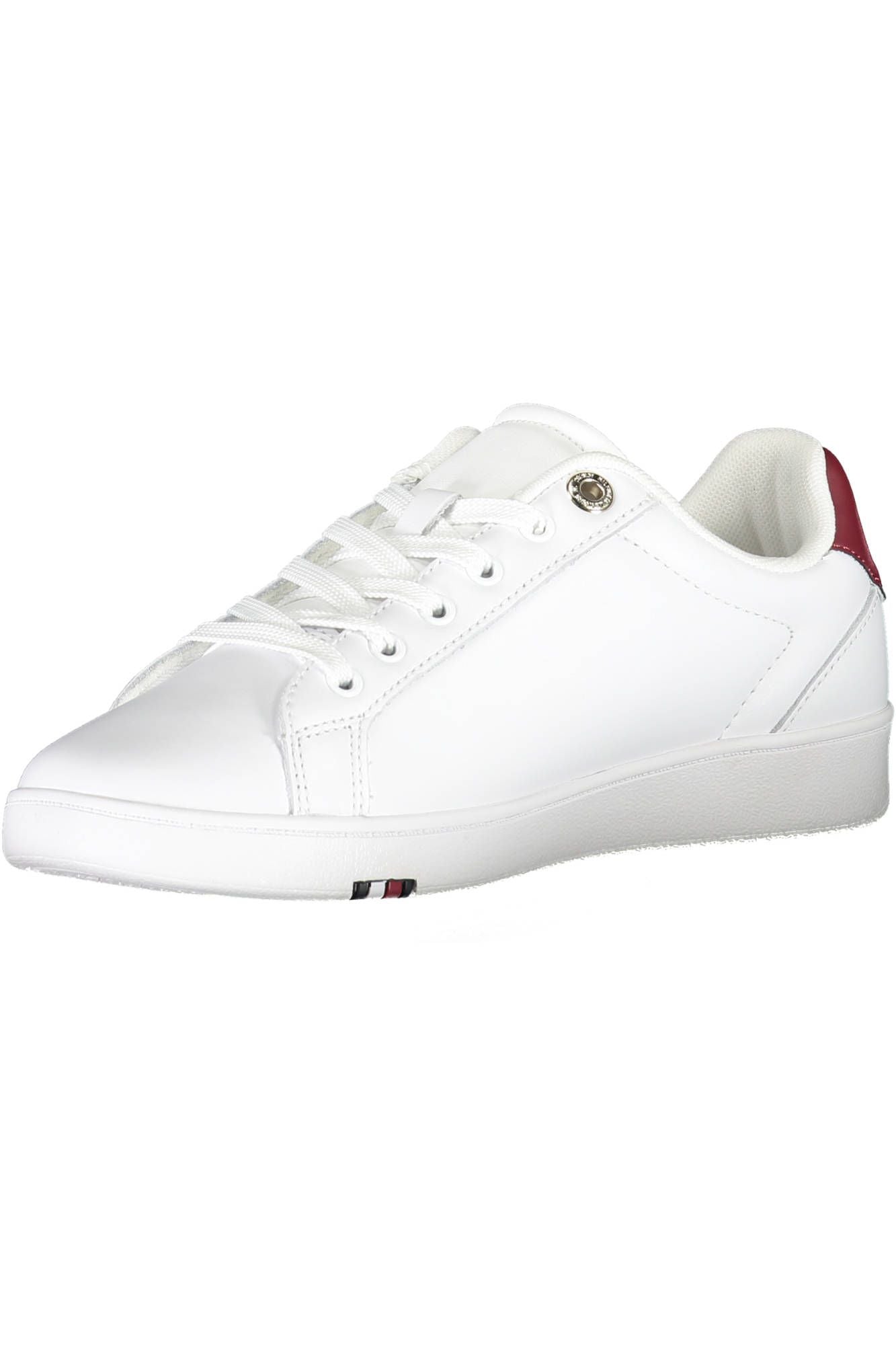 Tommy Hilfiger White Leather Women Sneaker