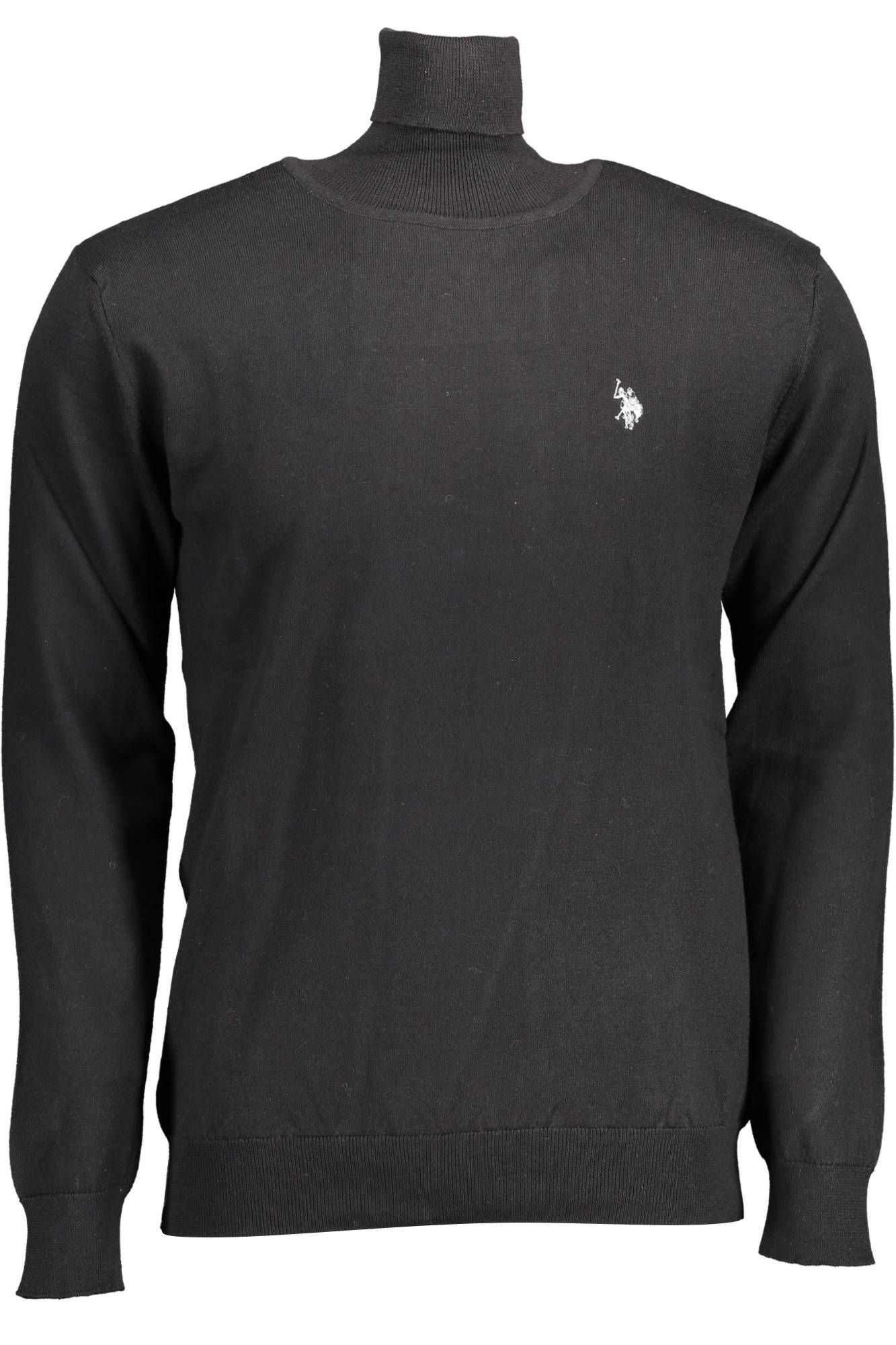 U.S. POLO ASSN. Black Cotton Men Sweater