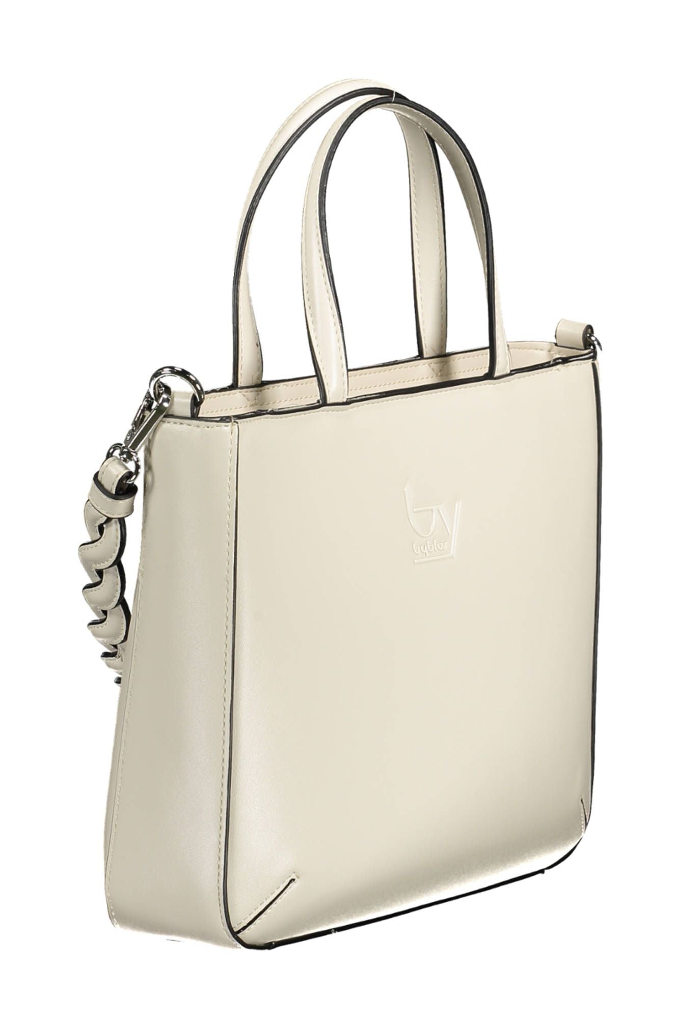 BYBLOS White PVC Women Handbag