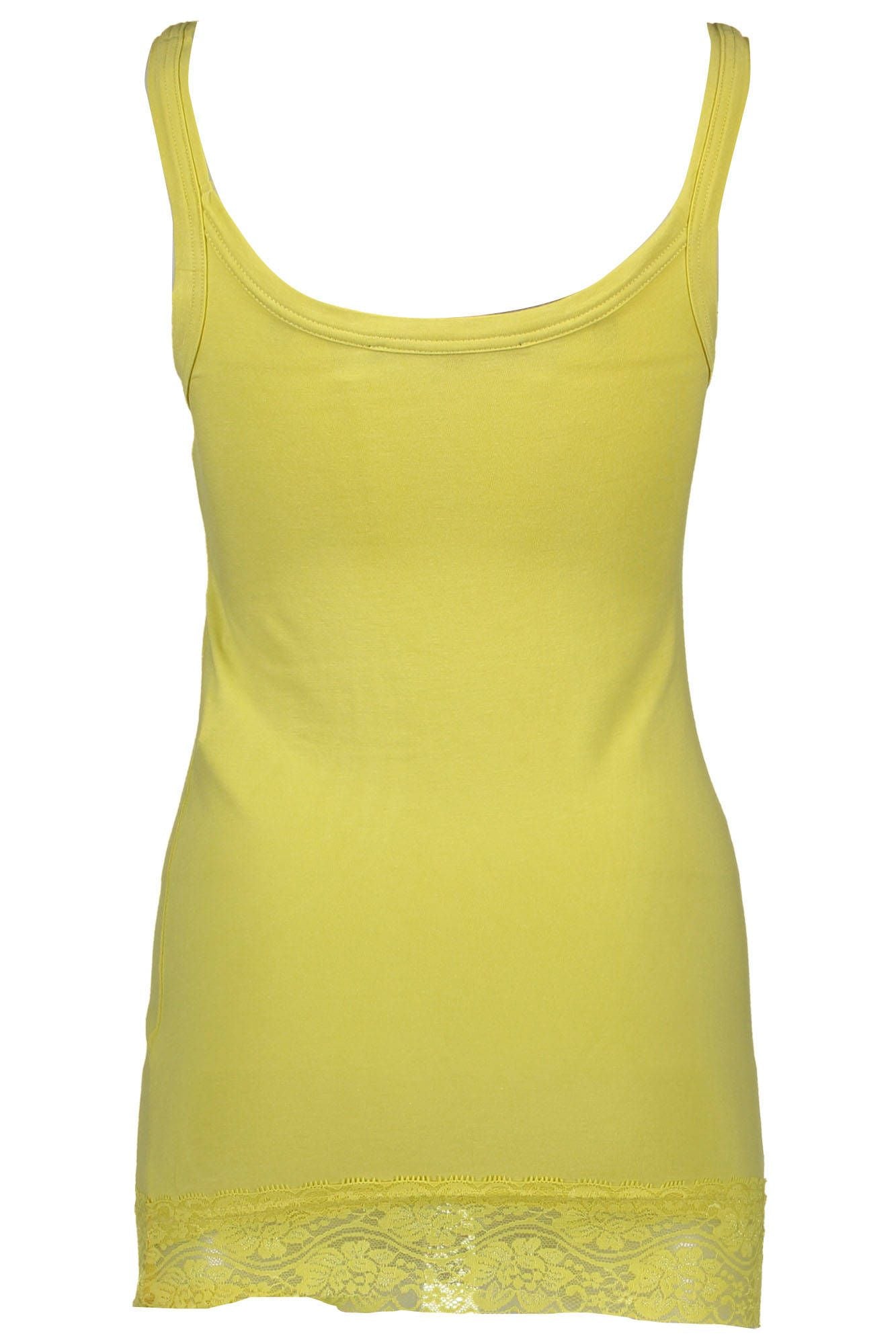 Silvian Heach Yellow Cotton Women Top