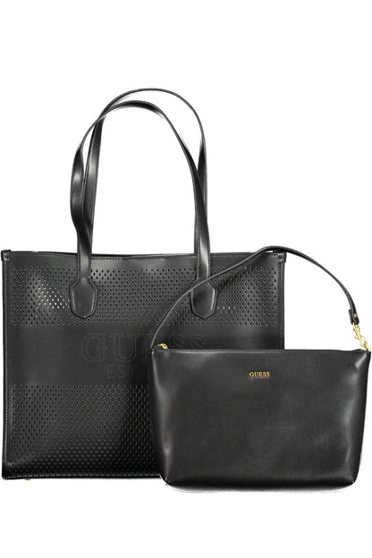 Guess Jeans Black Polyethylene Women Handbag