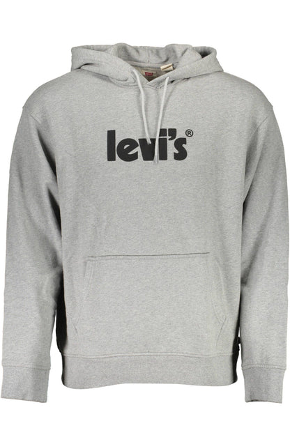 Levi's Gray Cotton Men Sweater