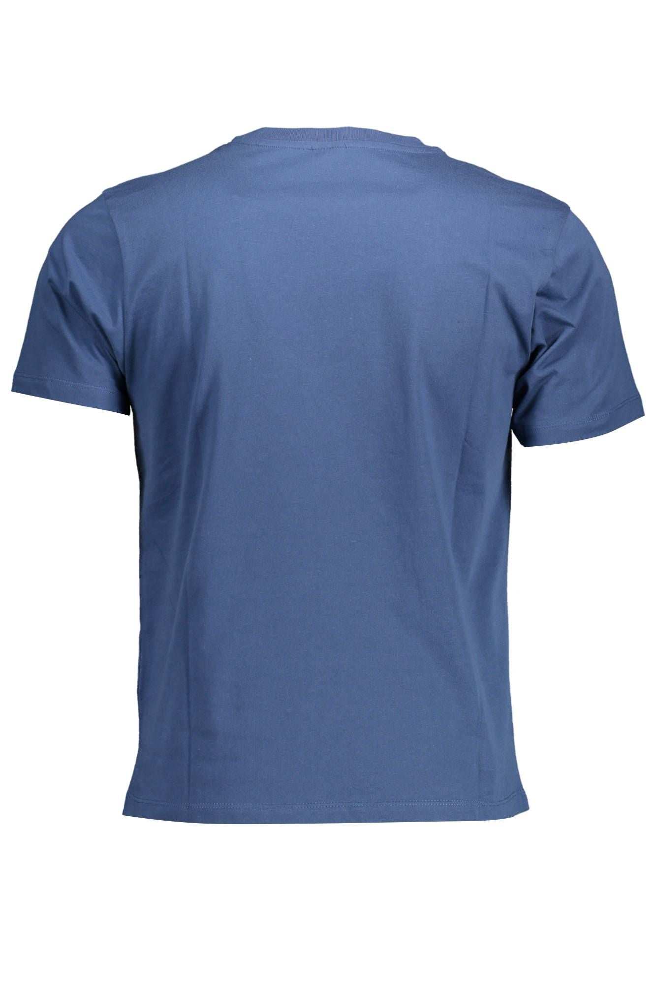 North Sails Blue Cotton Men T-Shirt