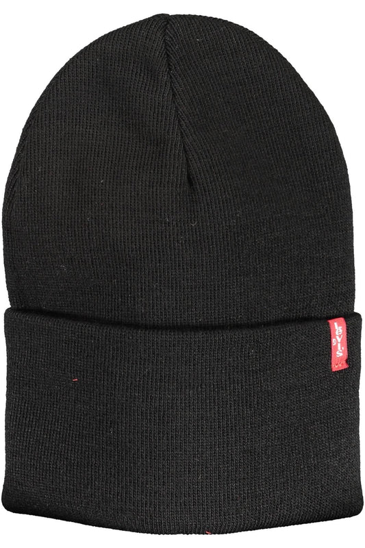 Levi's Black Acrylic Men Cap