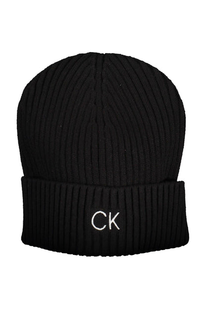 Calvin Klein Black Cotton Men Cap