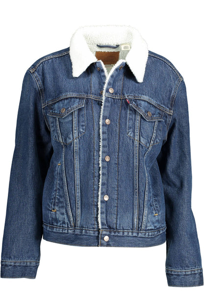 Levi's Blue Cotton Women Jacket