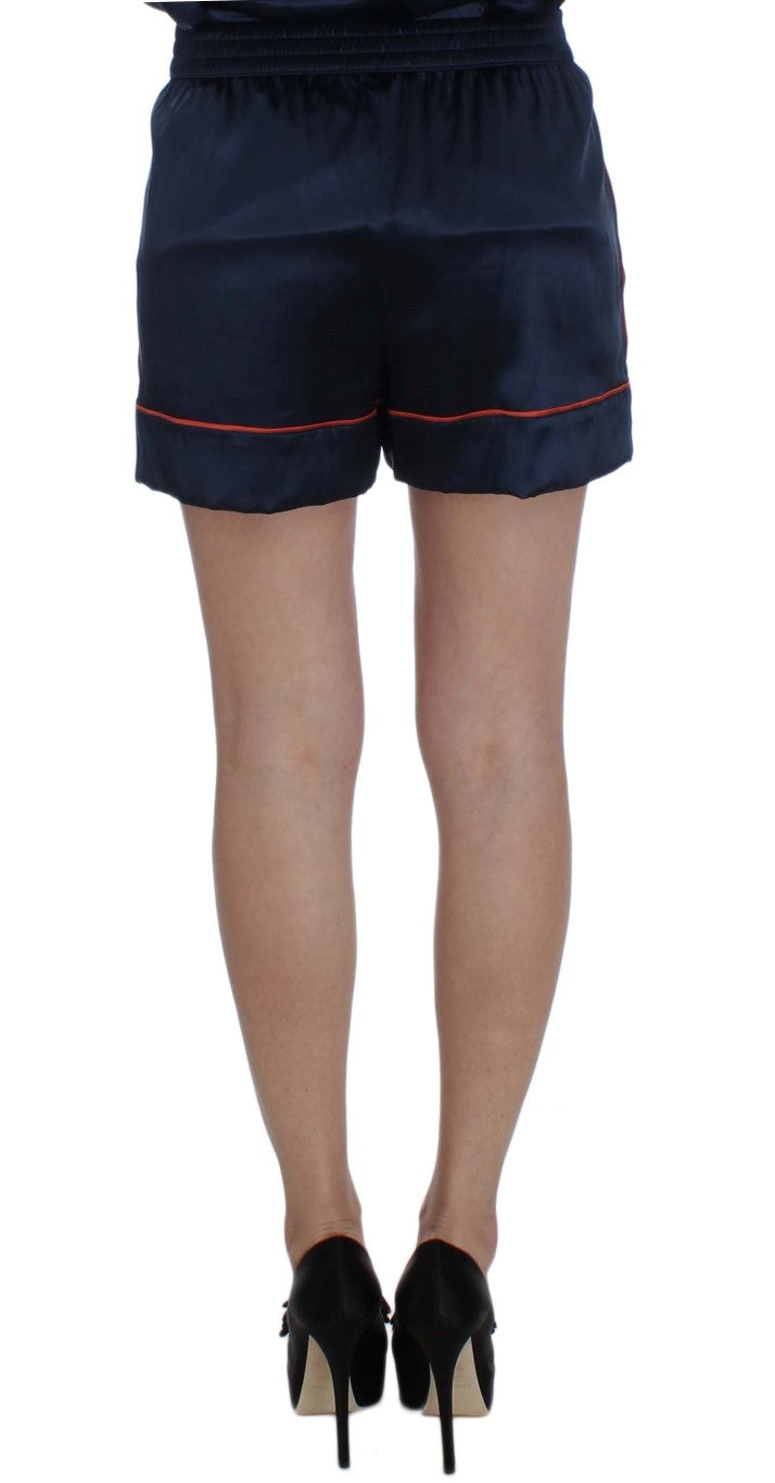 Dolce & Gabbana Elegant Silk Stretch Mini Shorts