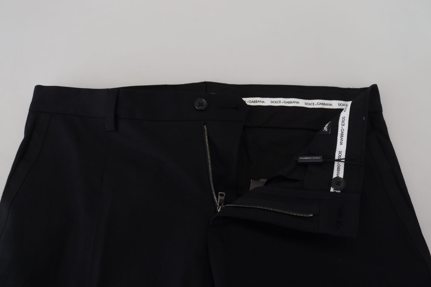 Dolce & Gabbana Black Chino 공식면 바지