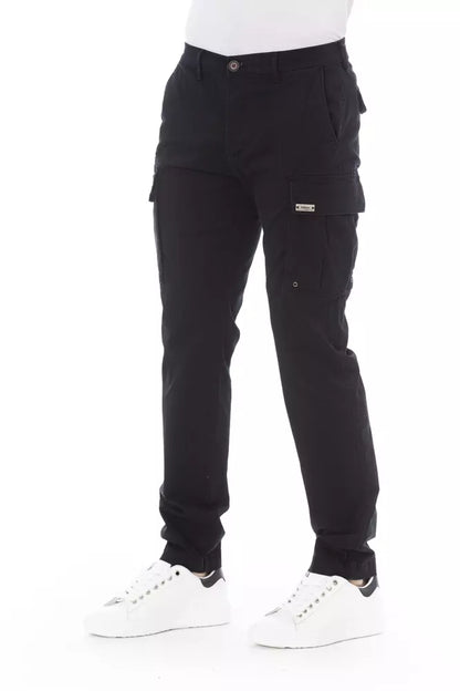 Baldinini 트렌드 Black Cotton Jeans & Pant