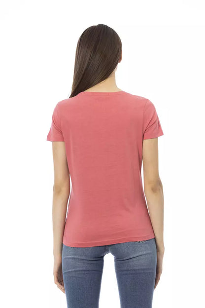 Trussardi Action Fuchsia Baumwoll-Tops und T-Shirt