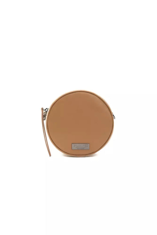 Pompei Donatella Brown Leather Women Crossbody Bag