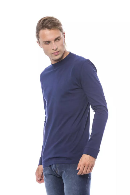 Verri Blue Cotton Men Sweater