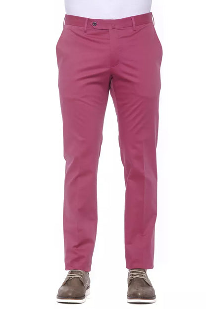 PT Torino Fuchsia Cotton Jeans & Pant