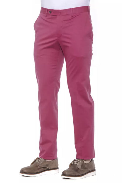 PT Torino Fuchsia Cotton Jeans & Pant