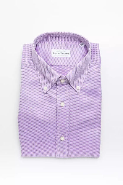 Robert Friedman Multicolor Cotton Men Shirt