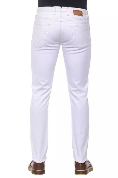 Weiße Baumwolljeans und -hose von PT Torino