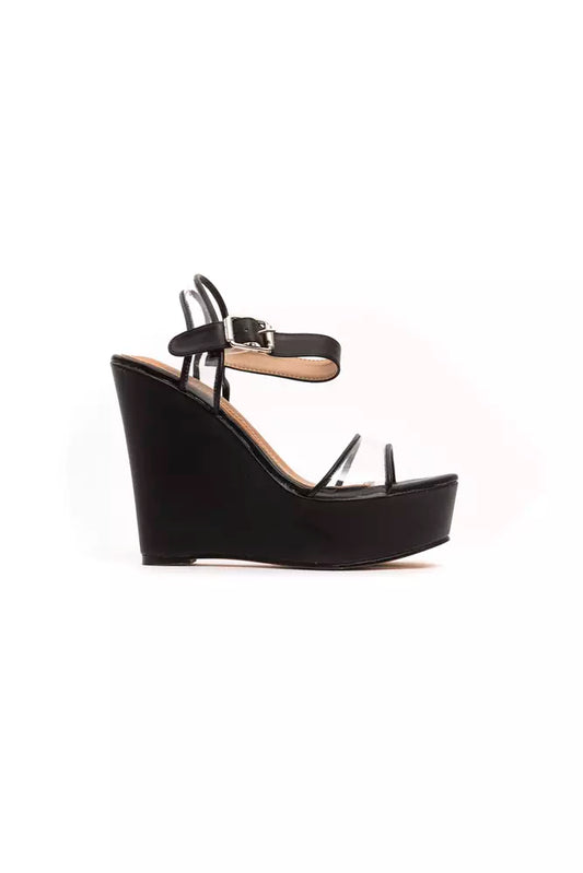 Péché Originel Black Upper Material Sandal