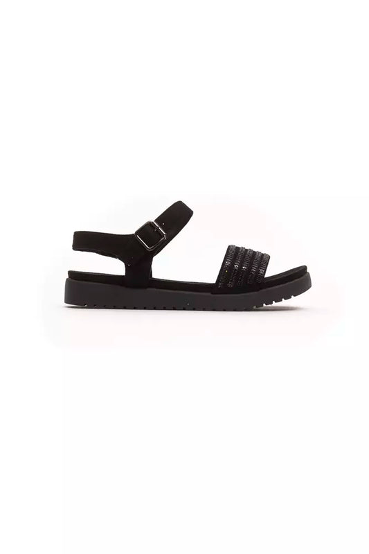 Péché Originel Black Upper Material Sandal