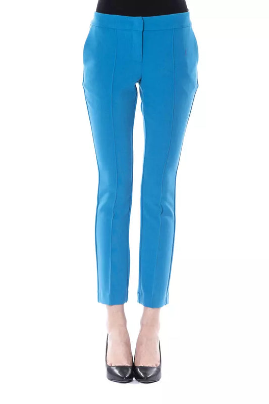 BYBLOS Hellblaue Jeans und Hose aus Polyester