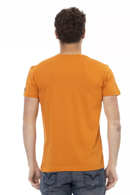 Trussardi Action Orange Baumwoll-T-Shirt