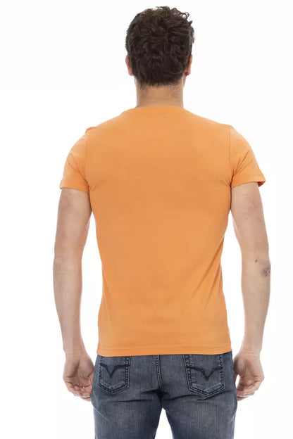 Trussardi Action Orange Baumwoll-T-Shirt