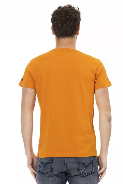 Trussardi Action Orange Baumwoll-T-Shirt