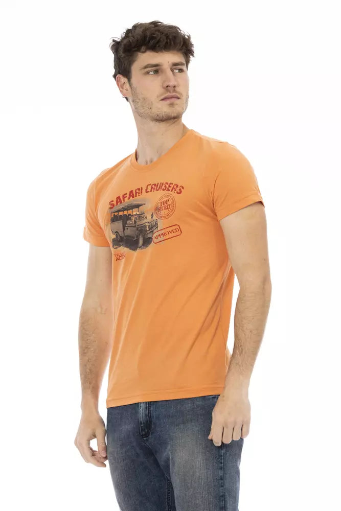 Trussardi Action Orange Baumwoll-T-Shirt