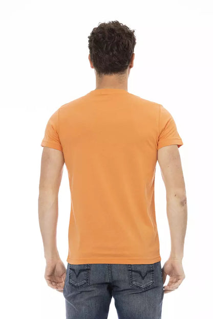 Trussardi Action Orange Baumwoll-T-Shirt