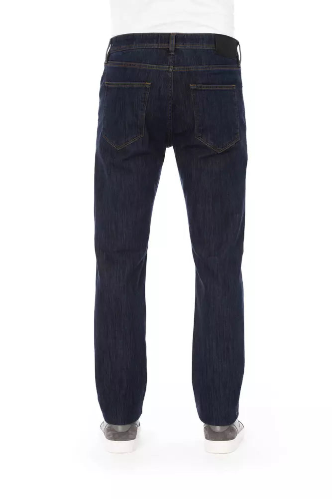 Baldinini Trend Jeans und Hose aus blauer Baumwolle