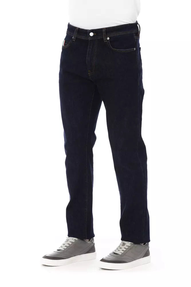 Baldinini Trend Jeans und Hose aus blauer Baumwolle