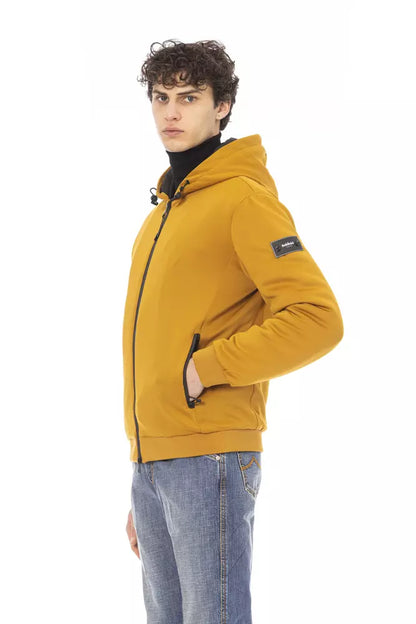 Baldinini Trend Yellow Polyester Men Jacket