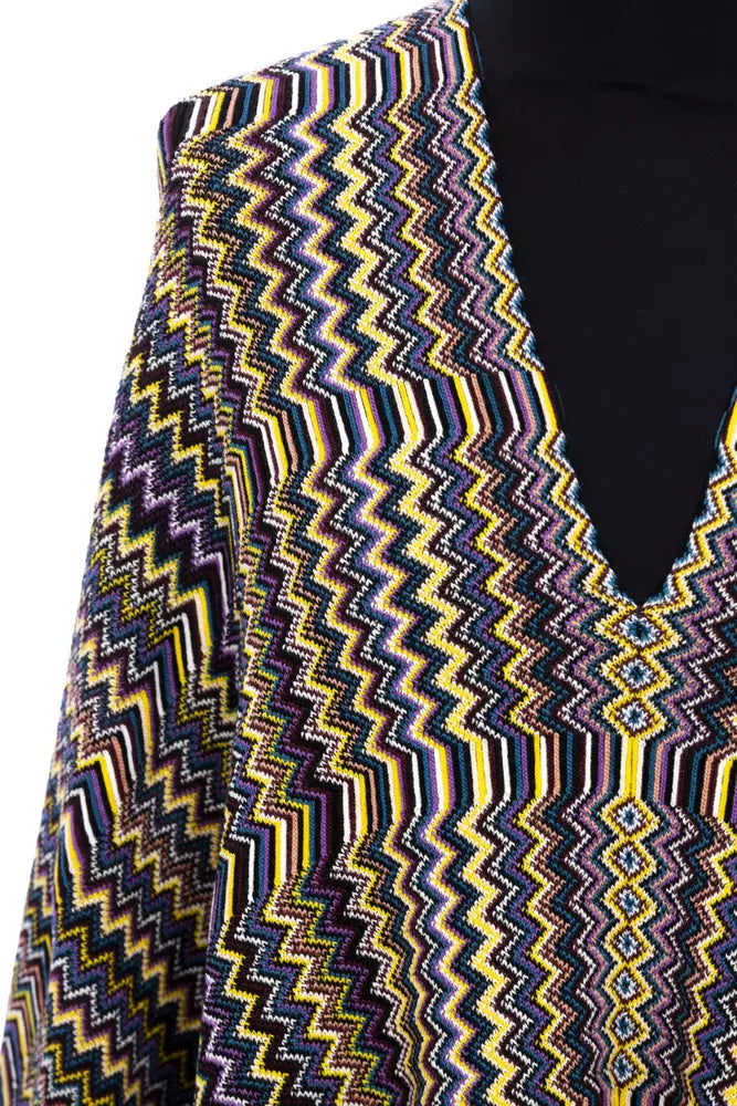 Missoni Multicolor Wool Poncho