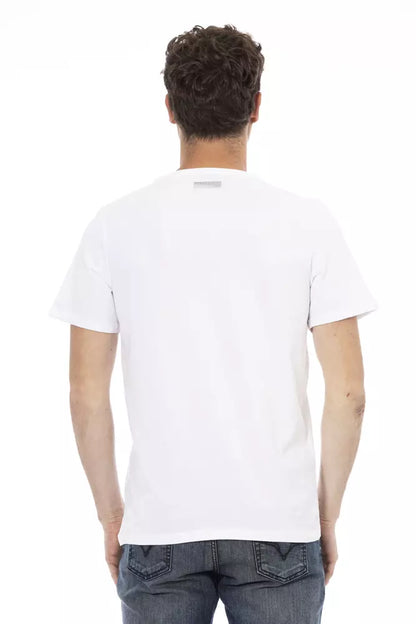 Bikkembergs White Cotton 티셔츠