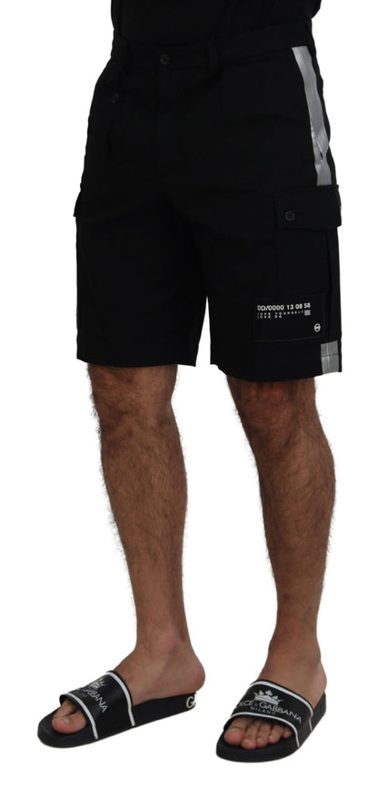 Dolce & Gabbana Elegant MainLine Black Shorts